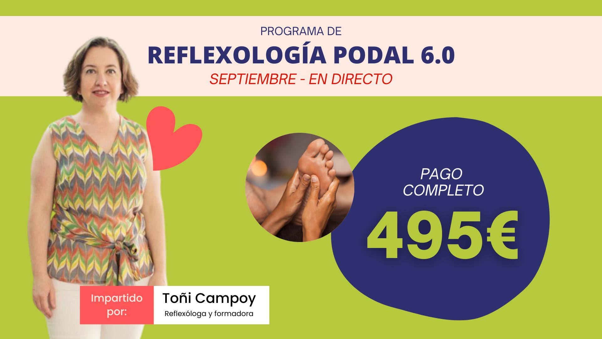 Programa Reflexología Podal 6.0 en Directo