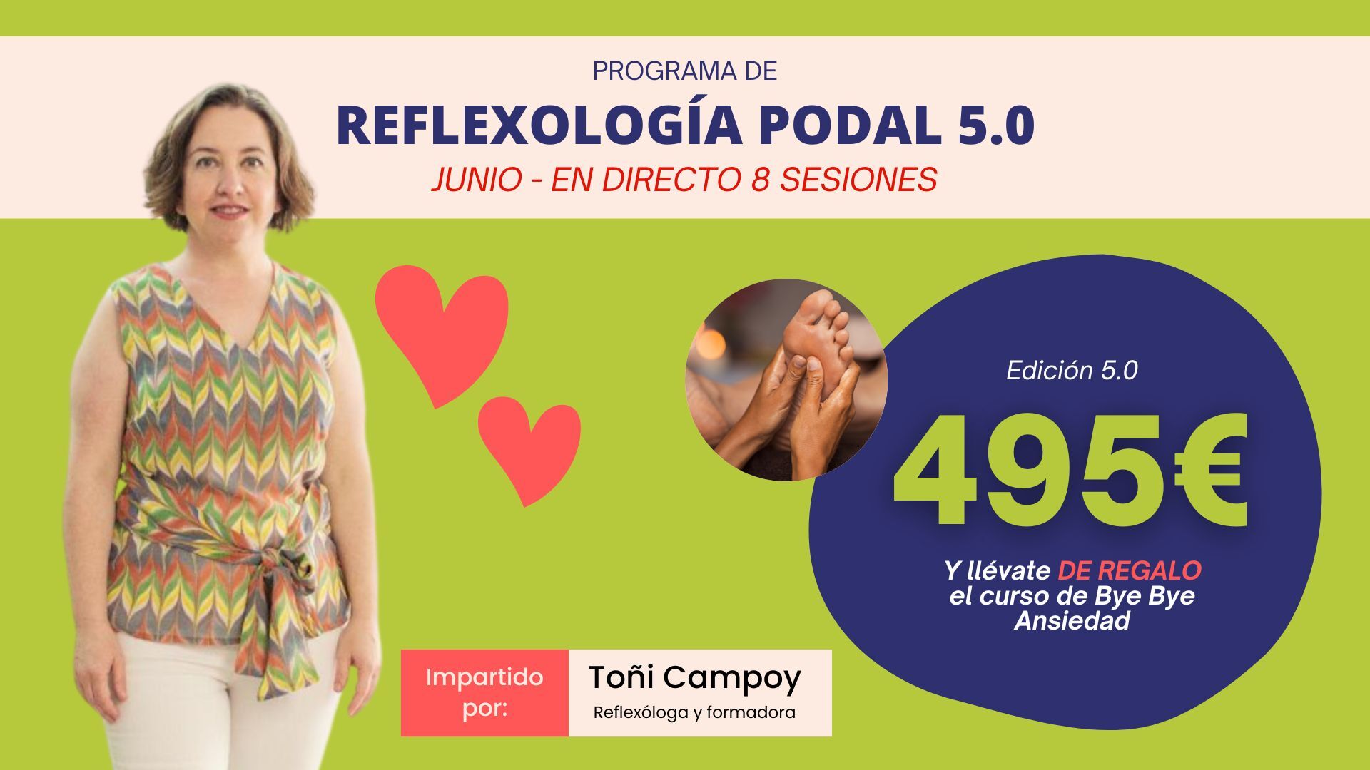 Programa Reflexología Podal 5.0 en Directo